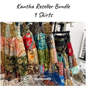 Kantha Skirt Bundle (9) - Reseller Bundle